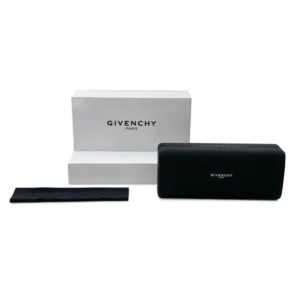 NEW GIVENCHY SUNGLASSES BLACK GREY MIRROR WOMEN EYEWEAR  display picture 3